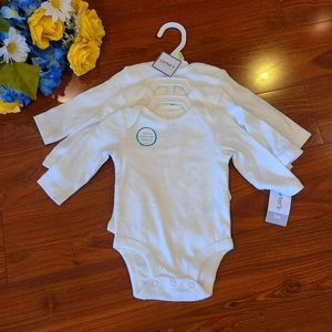 Carter's 3pc Longsleeves Baby Bodysuit Size 3 months